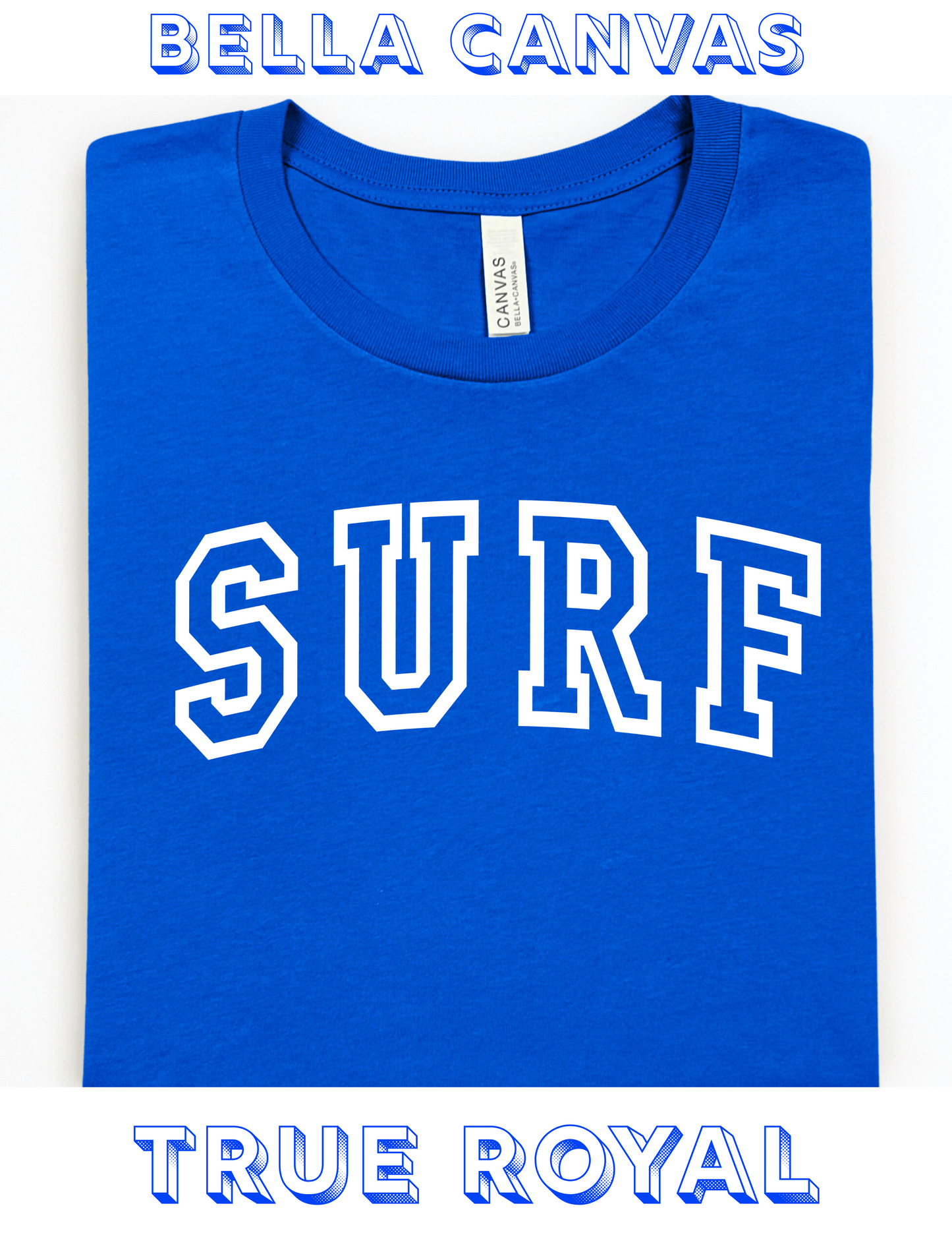 Bold Surf Puff Spirit Wear - Tee, Crew, or Hoodie
