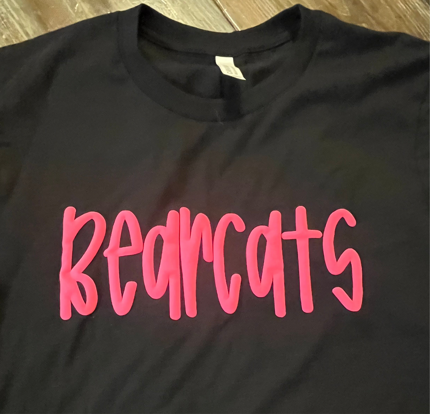 PINK OUT Puff Vinyl + Glitter Tees