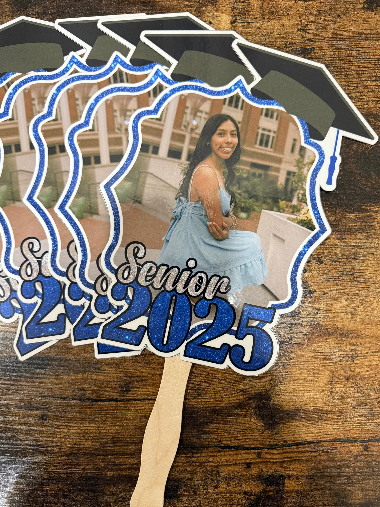 Custom Graduation Fan Keepsake