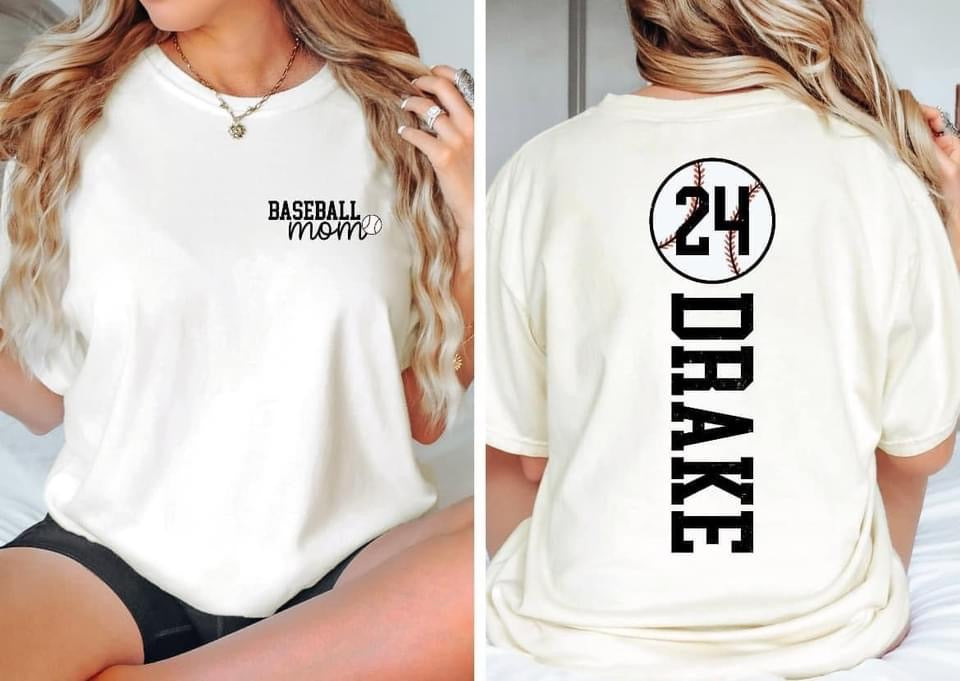 Personalized Proud Parent Shirt