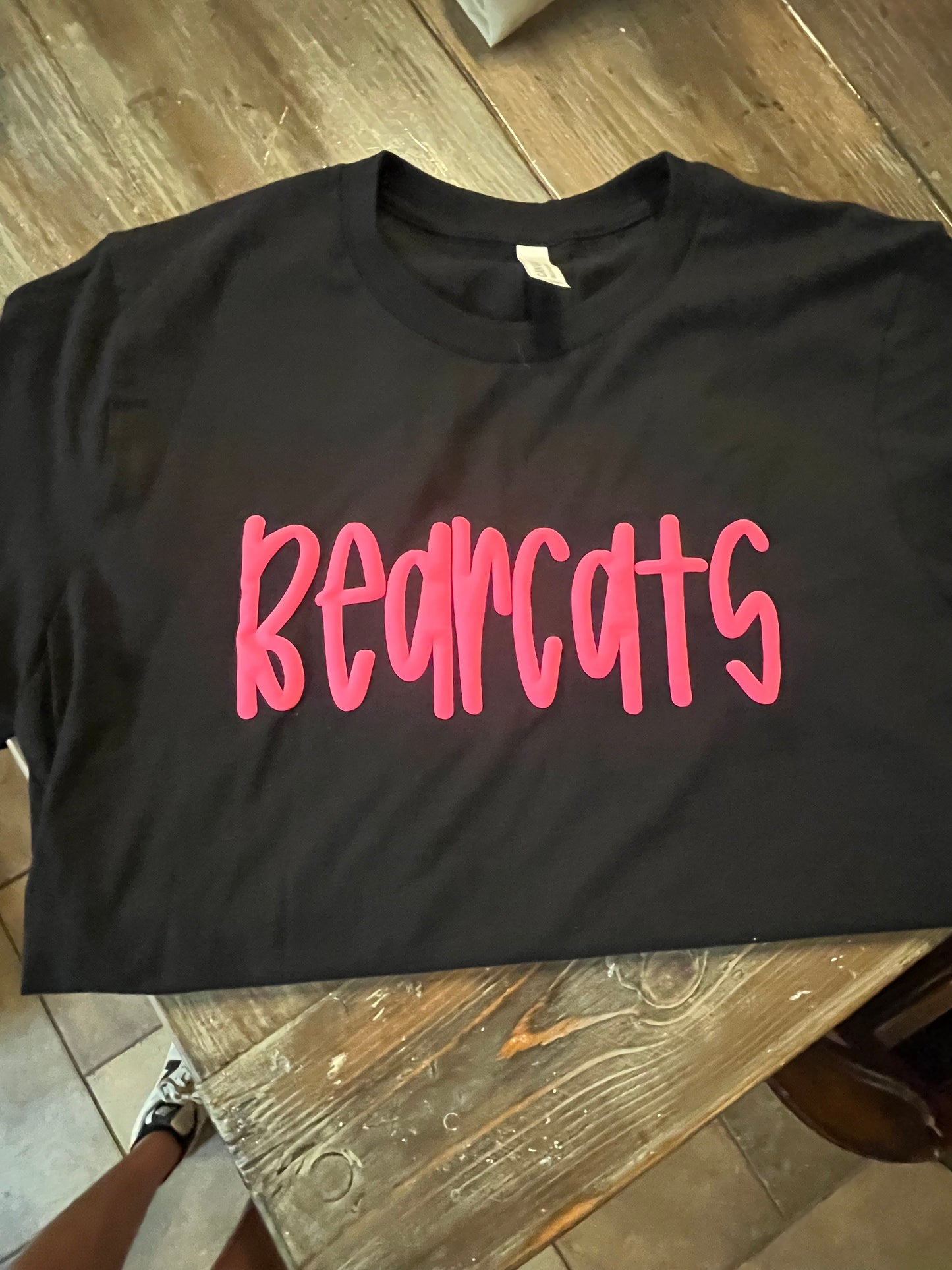 PINK OUT Puff Vinyl + Glitter Tees