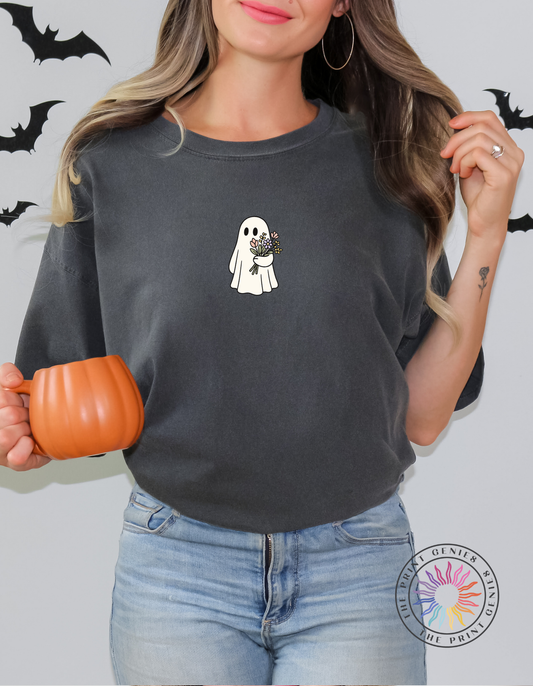 Bloomin' Boo Retro Ghost Tee