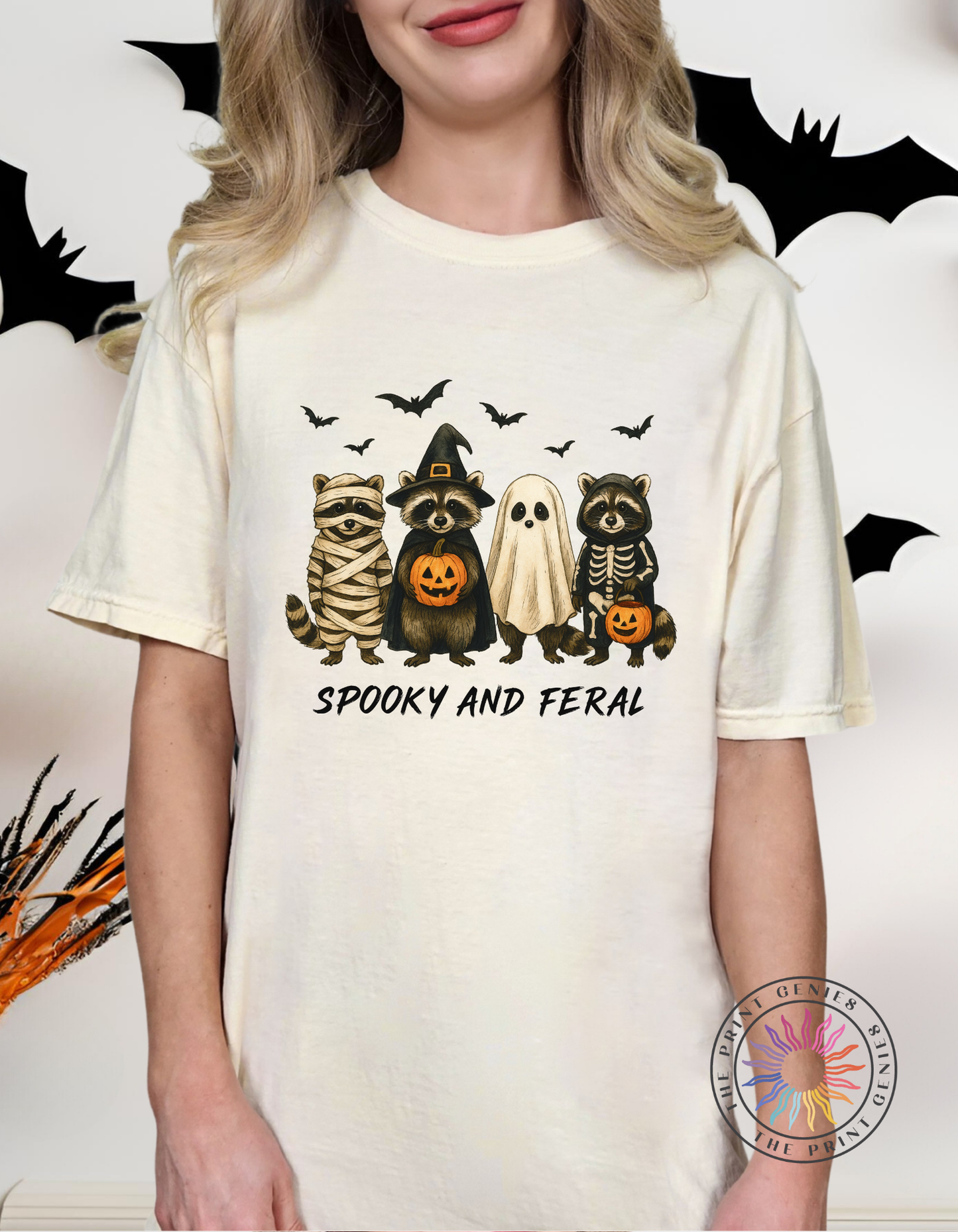Spooky & Feral Racoons