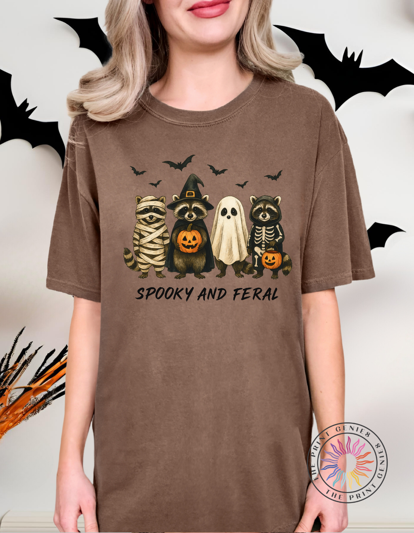 Spooky & Feral Racoons