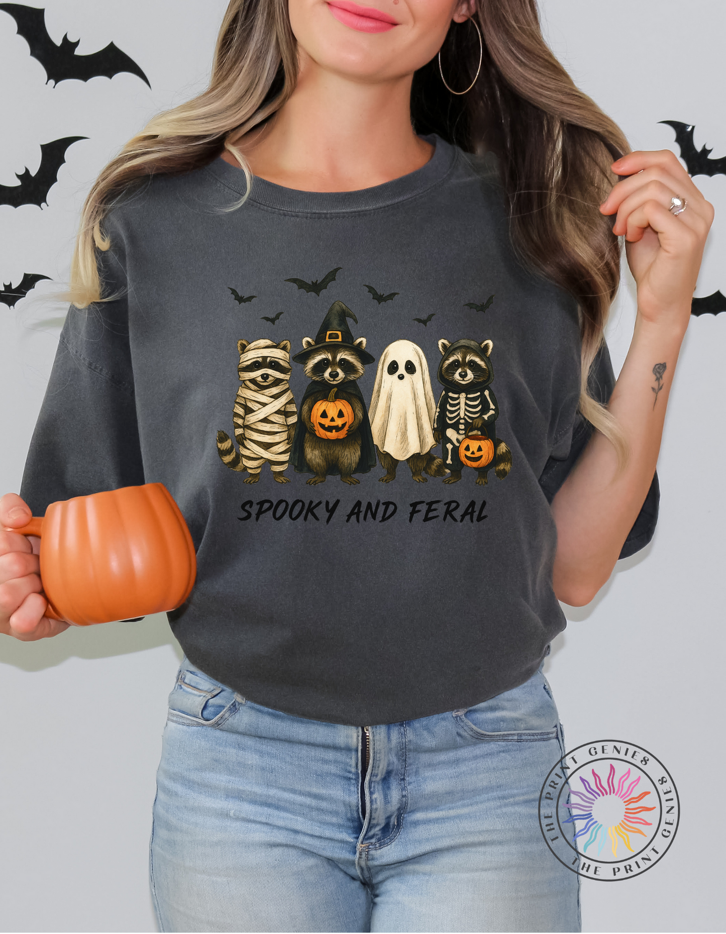 Spooky & Feral Racoons