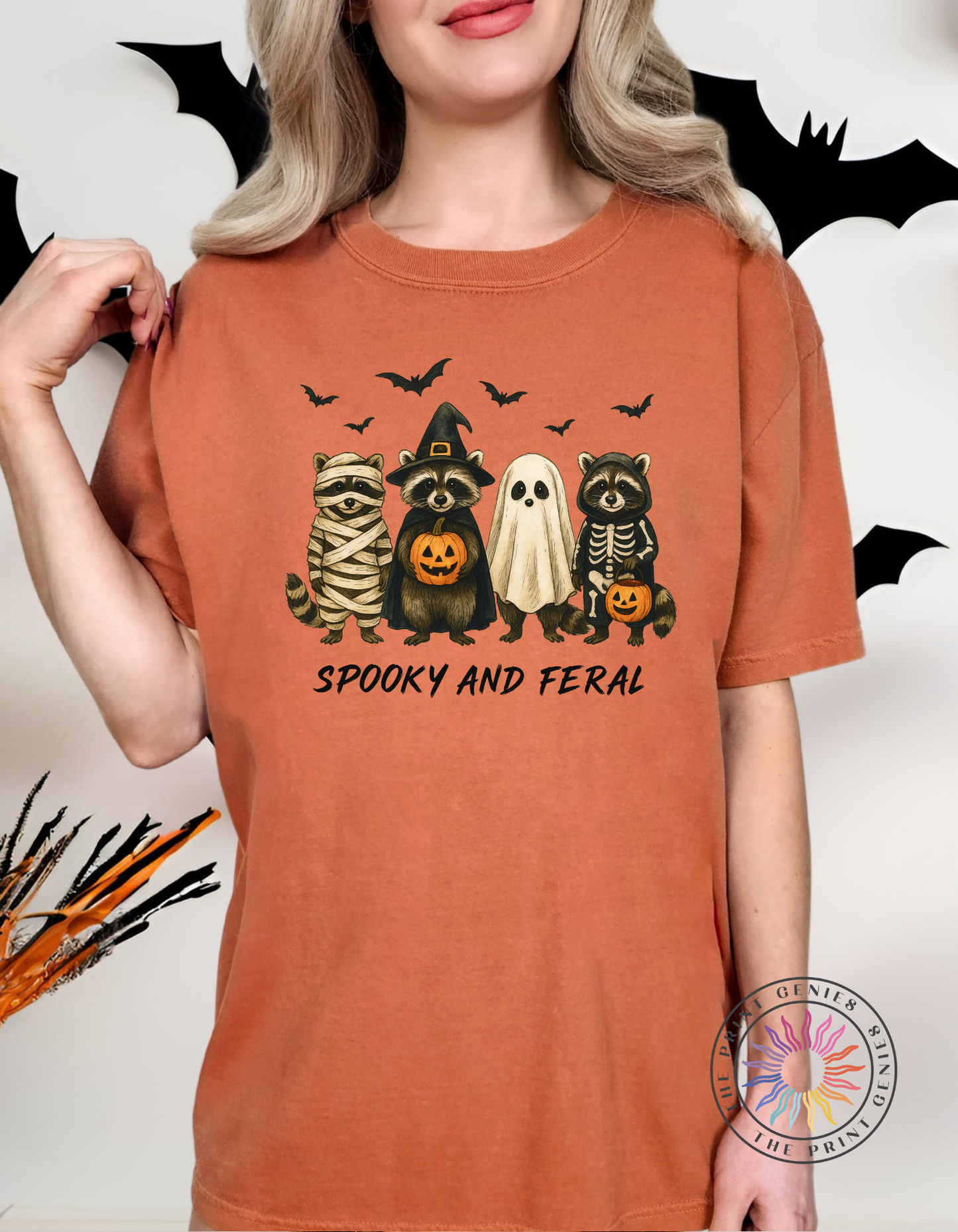 Spooky & Feral Racoons