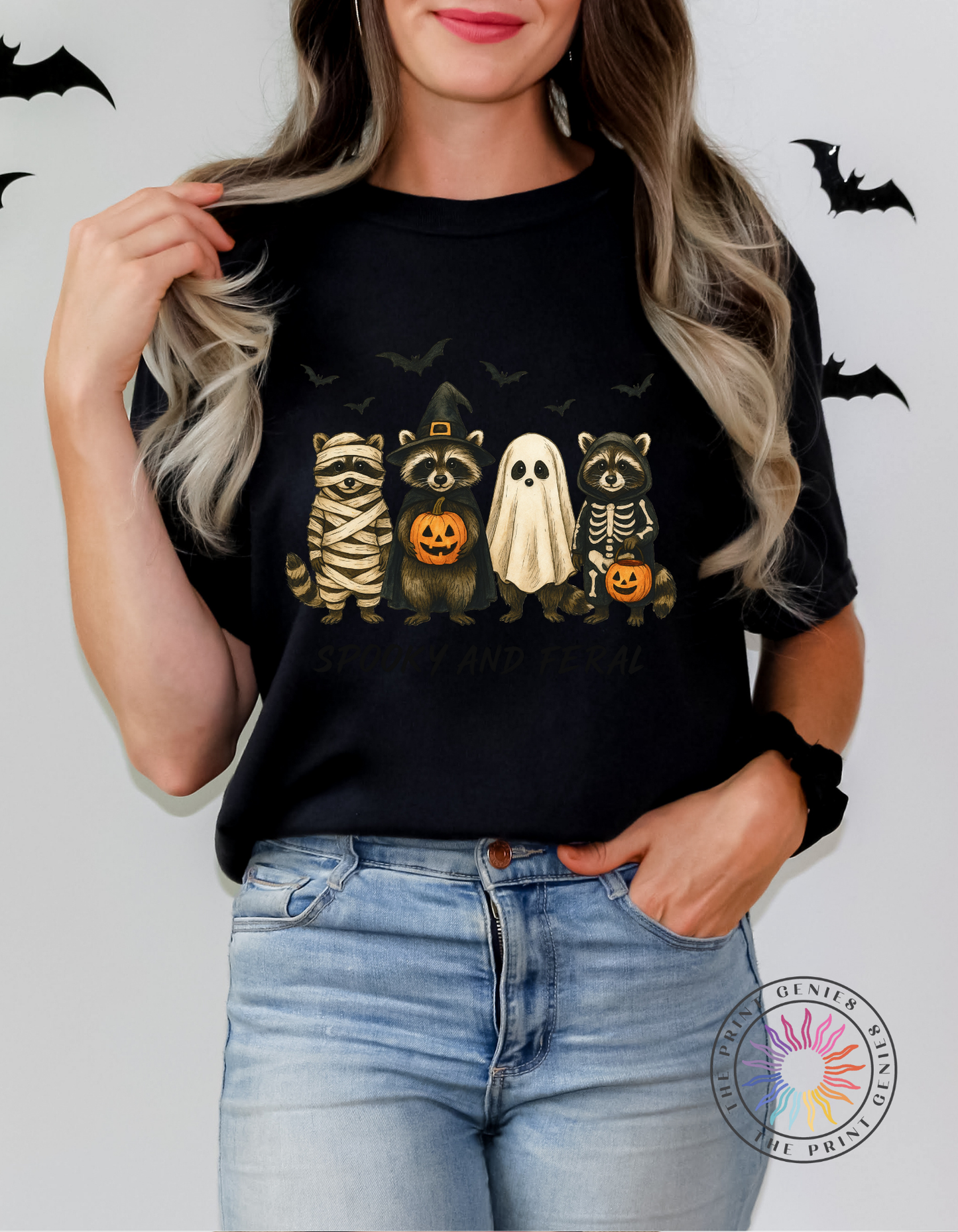 Spooky & Feral Racoons