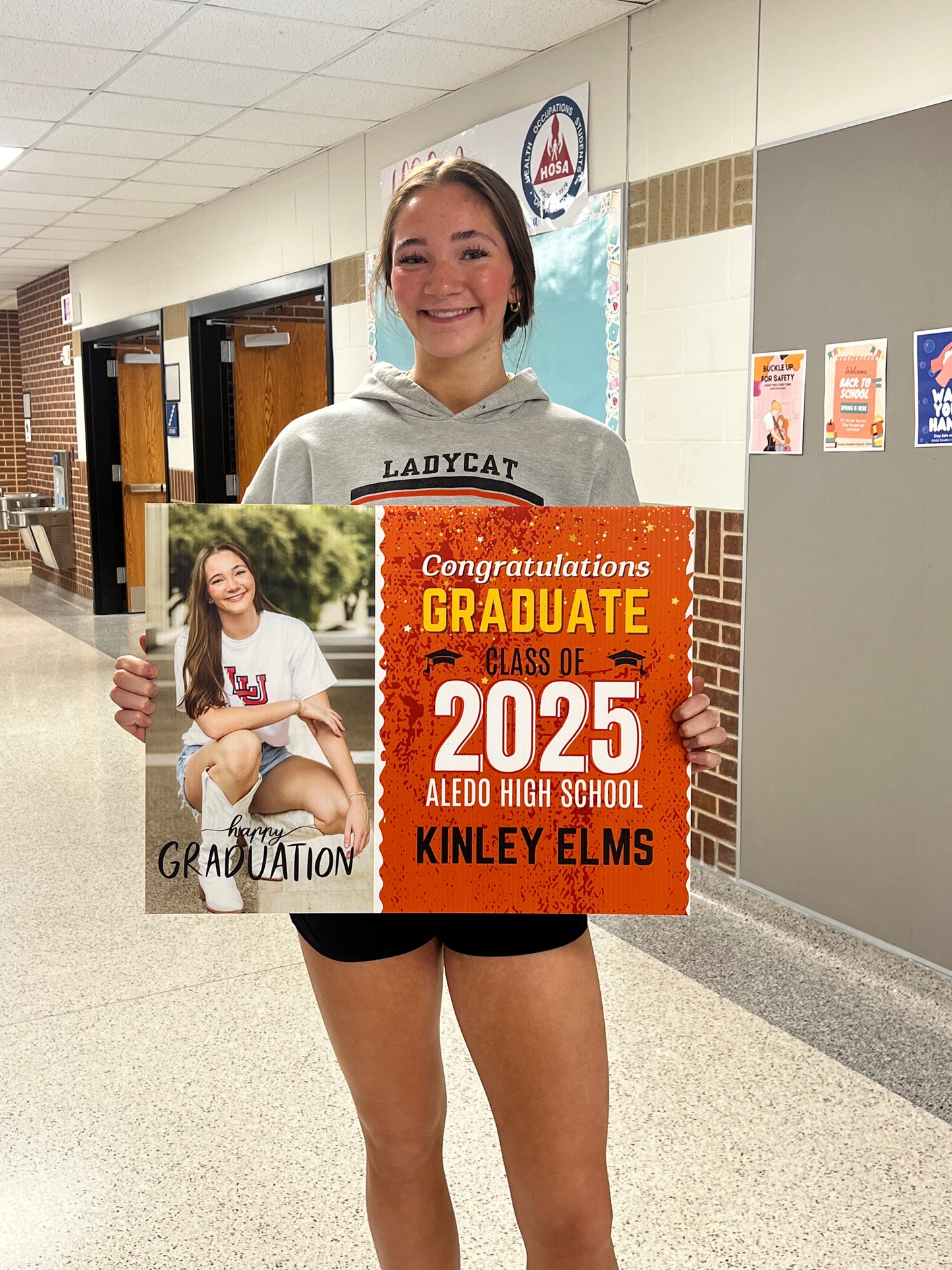 Happy Graduation! Senior Class Yard Sign