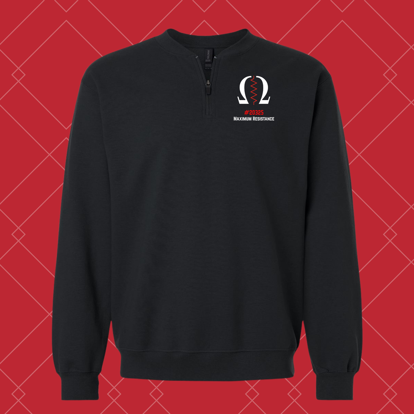 2025 Robotics Team #20325 1/4 Zip Midweight Sweatshirt