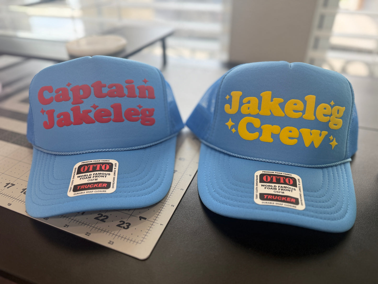 Custom 3D Puff Embossed Trucker Hat