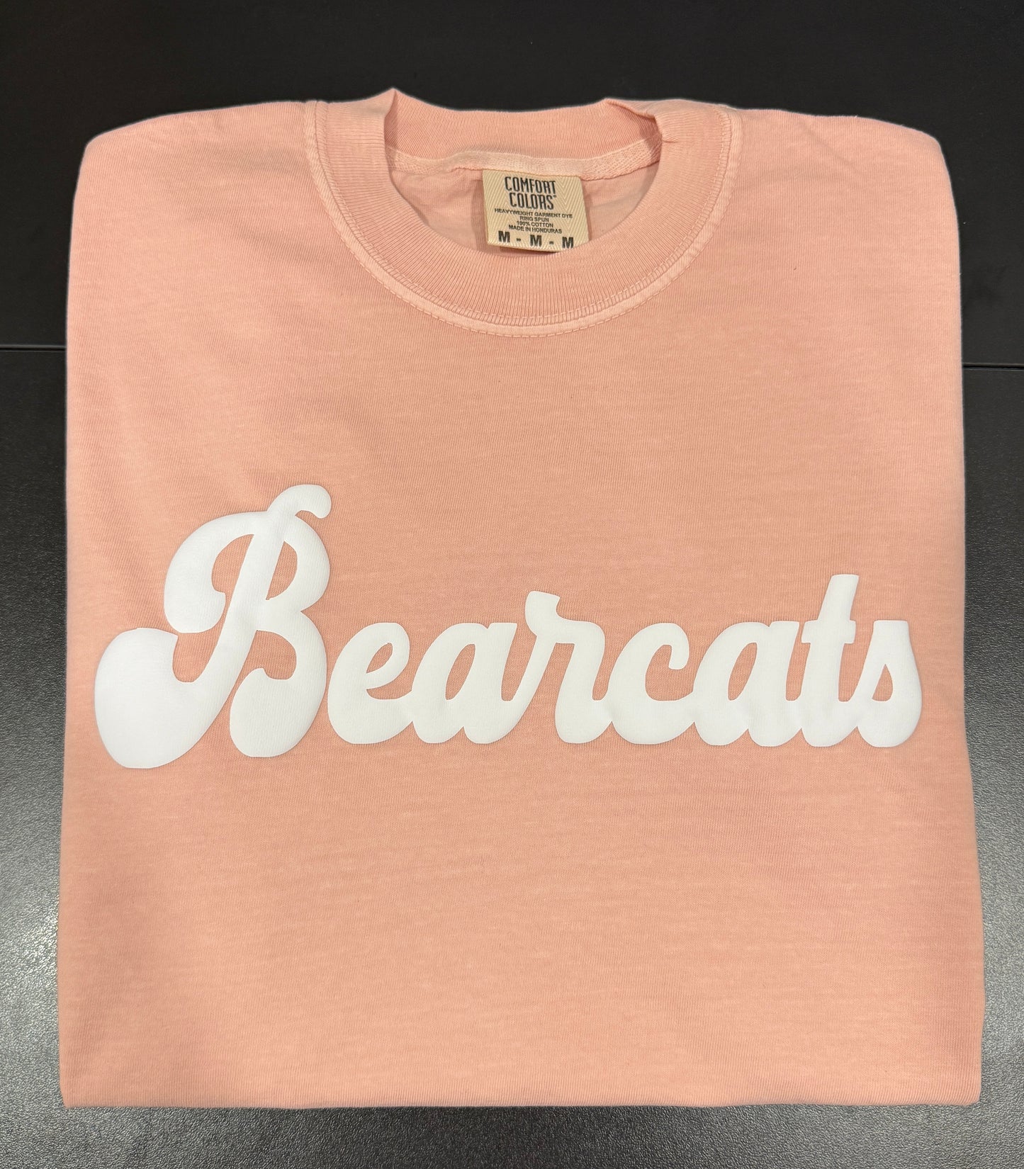 Bearcats Vintage Script Puff Tee