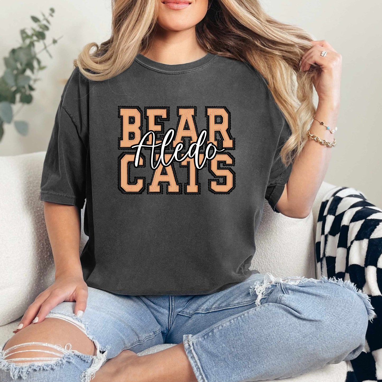 Preppy Aledo Bearcats Tee