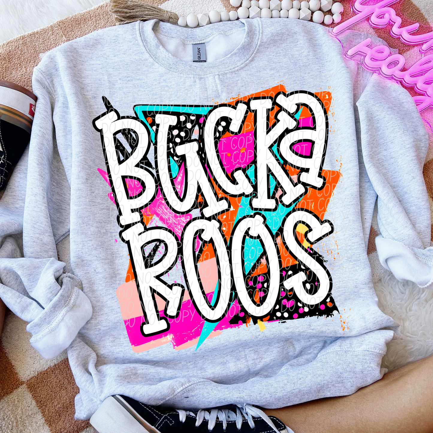 90's Bright Retro Mascot Shirts