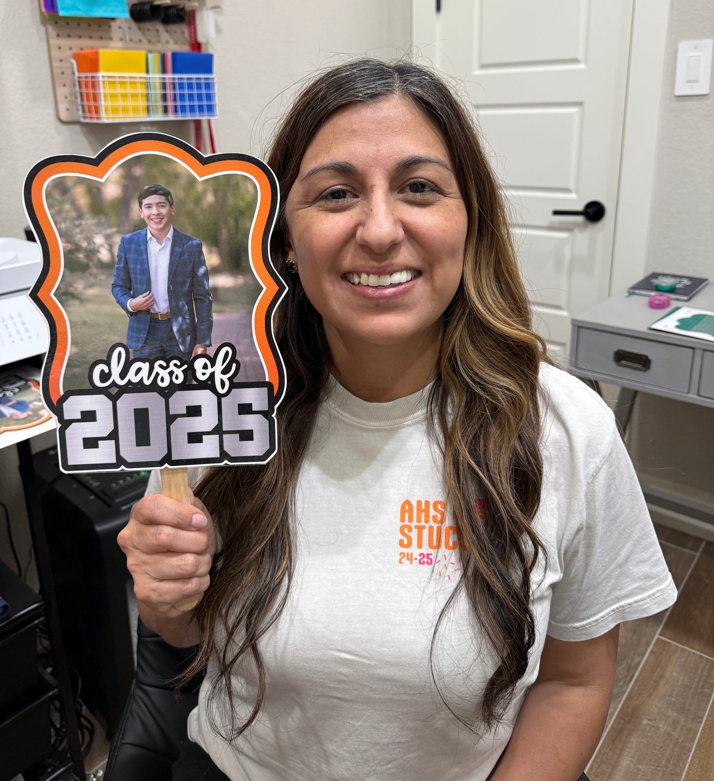 Custom Graduation Fan Keepsake