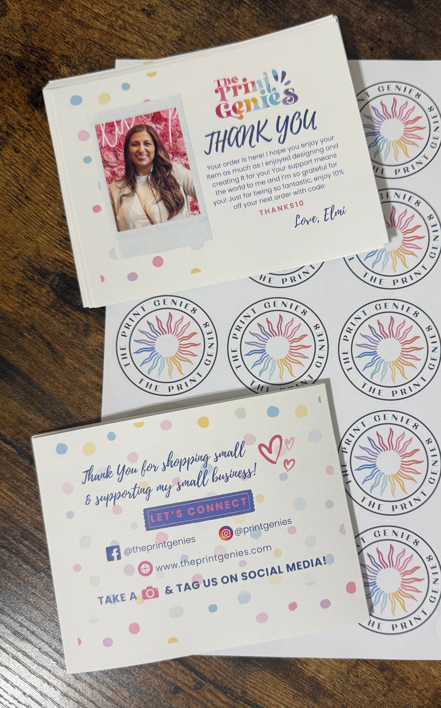 Custom 2” Round Personalized Stickers – Perfect for Holidays, Gifts, Weddings &More!