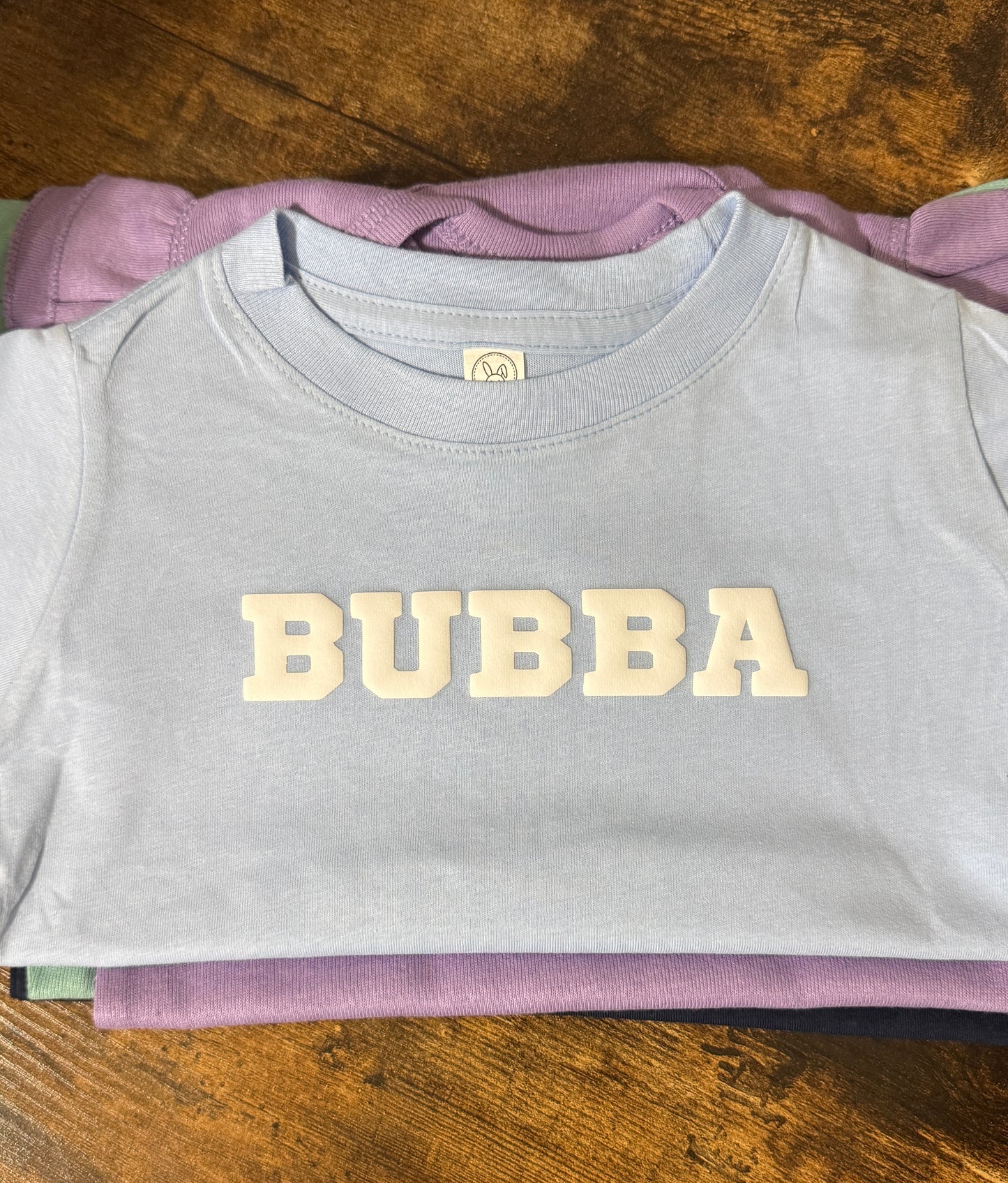 Infant & Toddler Name Puff Printed T-Shirts