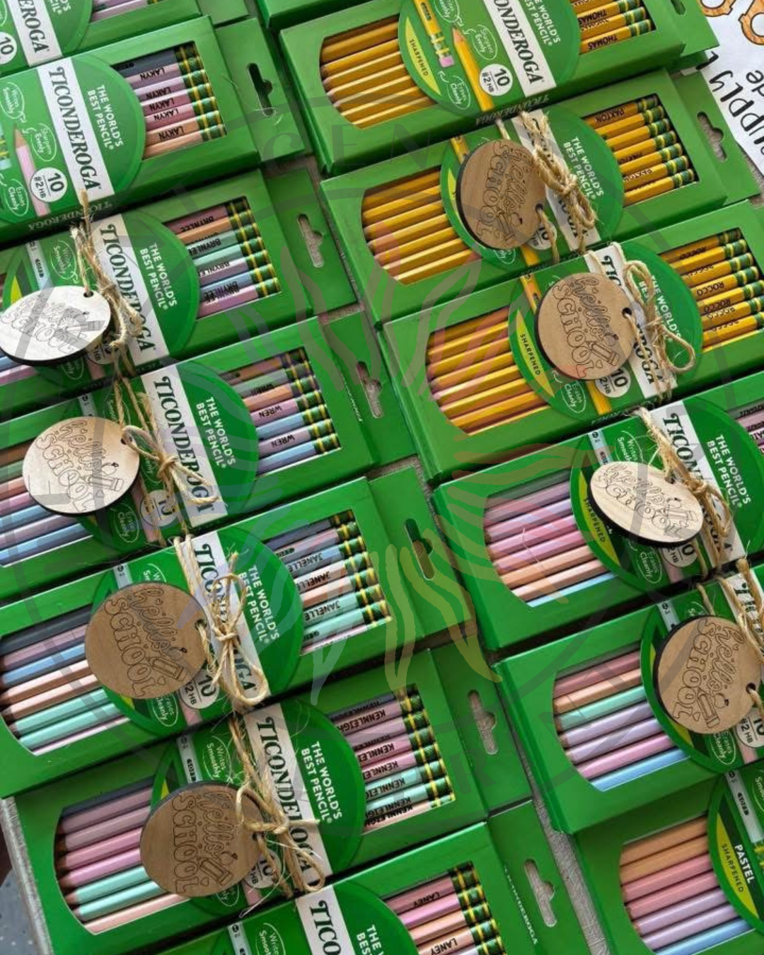 Personalized Ticonderoga Pencils in Sets of 5 or 10