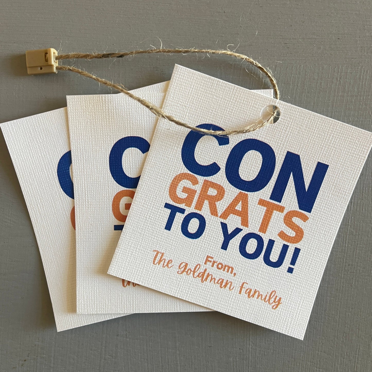 Personalized Gift or Sticker Tags: From "NAME"