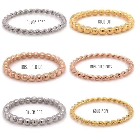 Ring Stacking Spacers