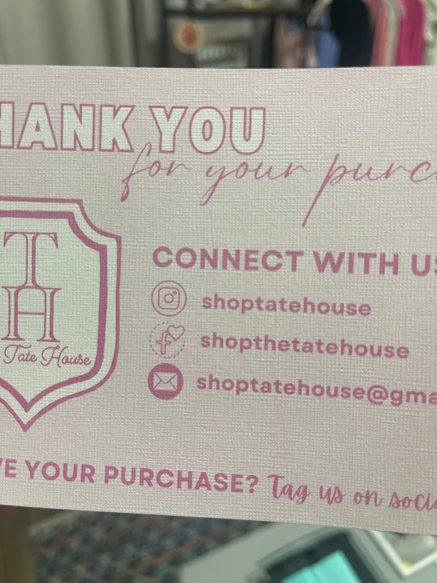 Custom Packaging Insert Cards 4x6