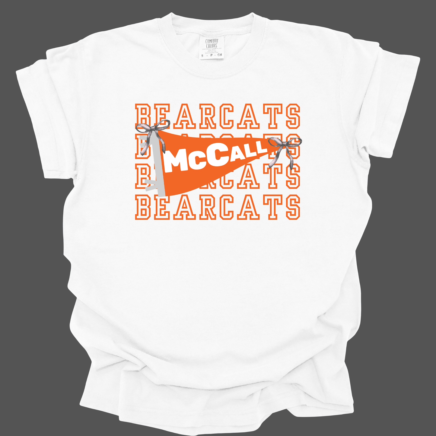 McCall Pennant Flag White Tee