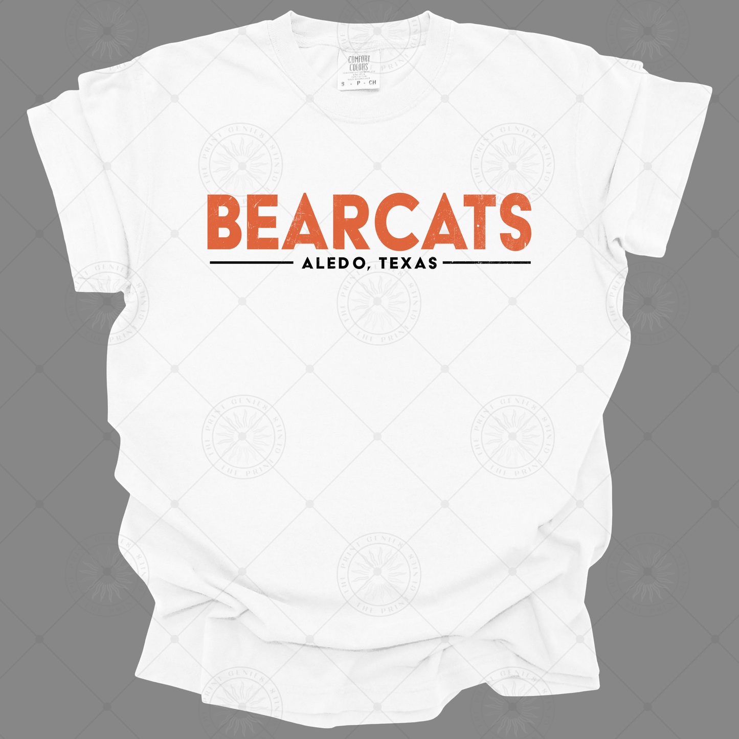 Bearcats Vintage Spirit Tee | Aledo TX Distressed Comfort Colors Shirt