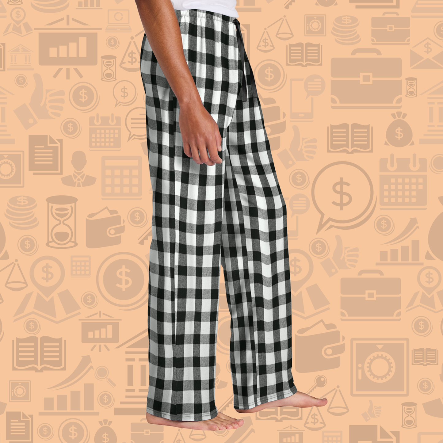 BPA District Flannel Buffalo Check Pant