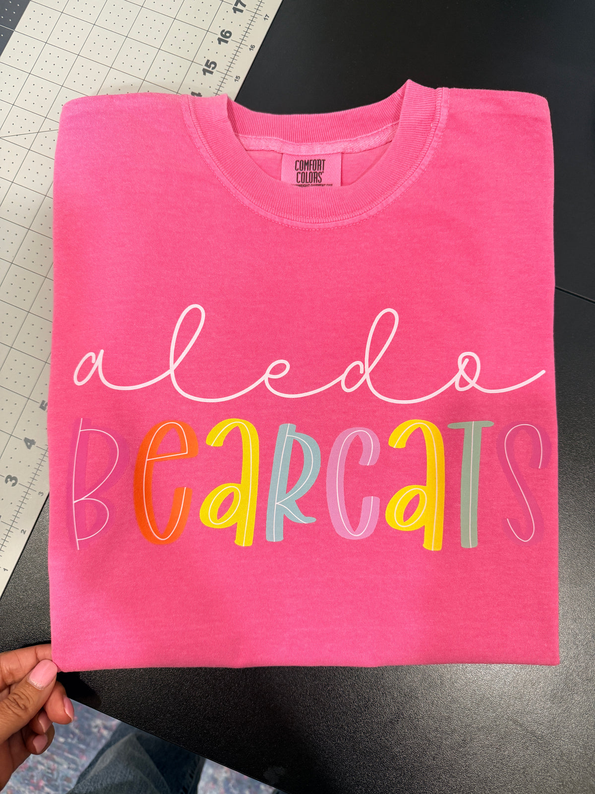 Color Pop Bearcats Comfort Colors Tee