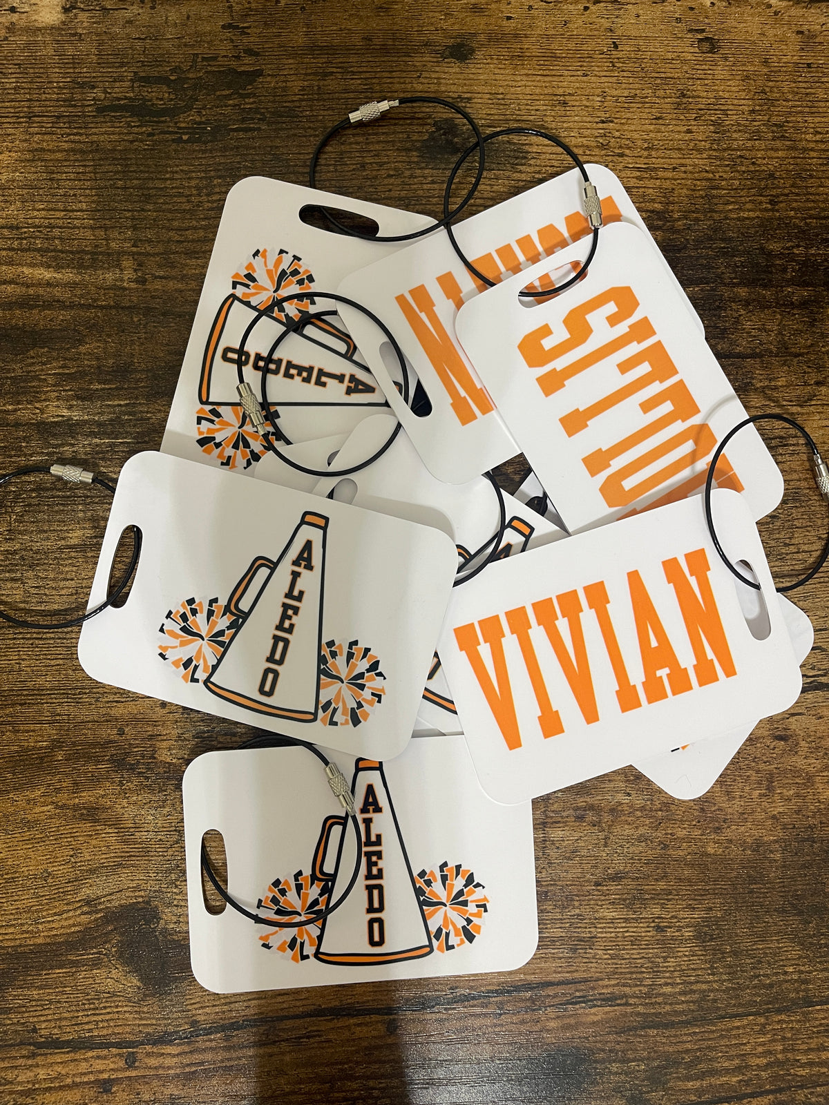 Personalized Double-Sided Metal Luggage Tag