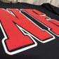 Cozy & Bold: Oversized Puff Glitter State Initial Sweatshirt