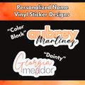 Personalized Fun Stickers for All Kids | Unique Name Labels | Vibrant Colors, Glossy Finish