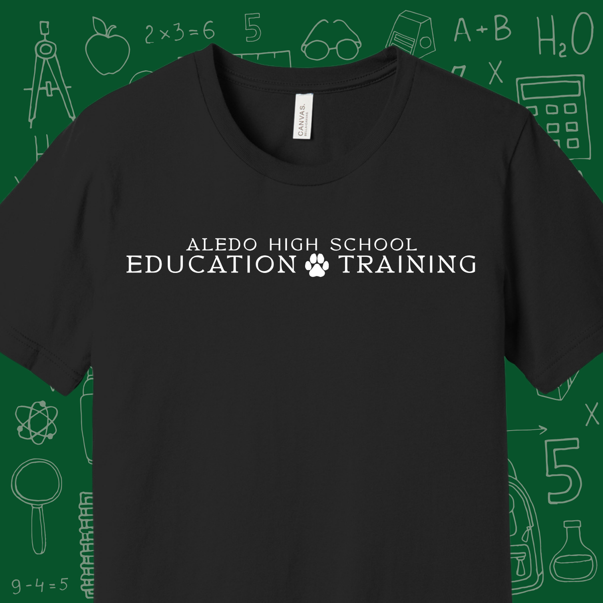 AHS Education Training Black Tee