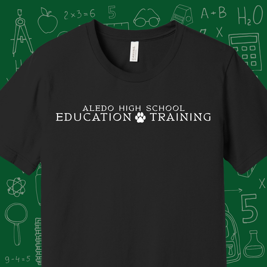 AHS Education Training Black Tee