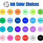 Personalized Gift or Sticker Tags: Happy Graduation Design