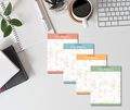 Personalized Floral Notepad Teacher Gift