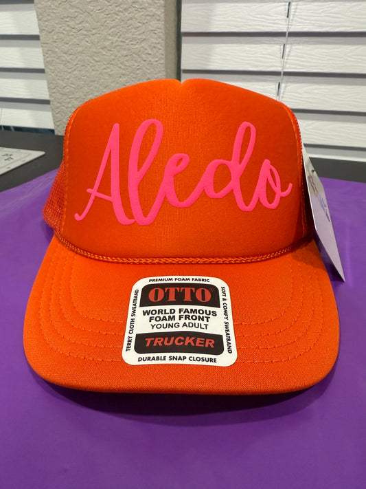 Custom 3D Puff Embossed Trucker Hat
