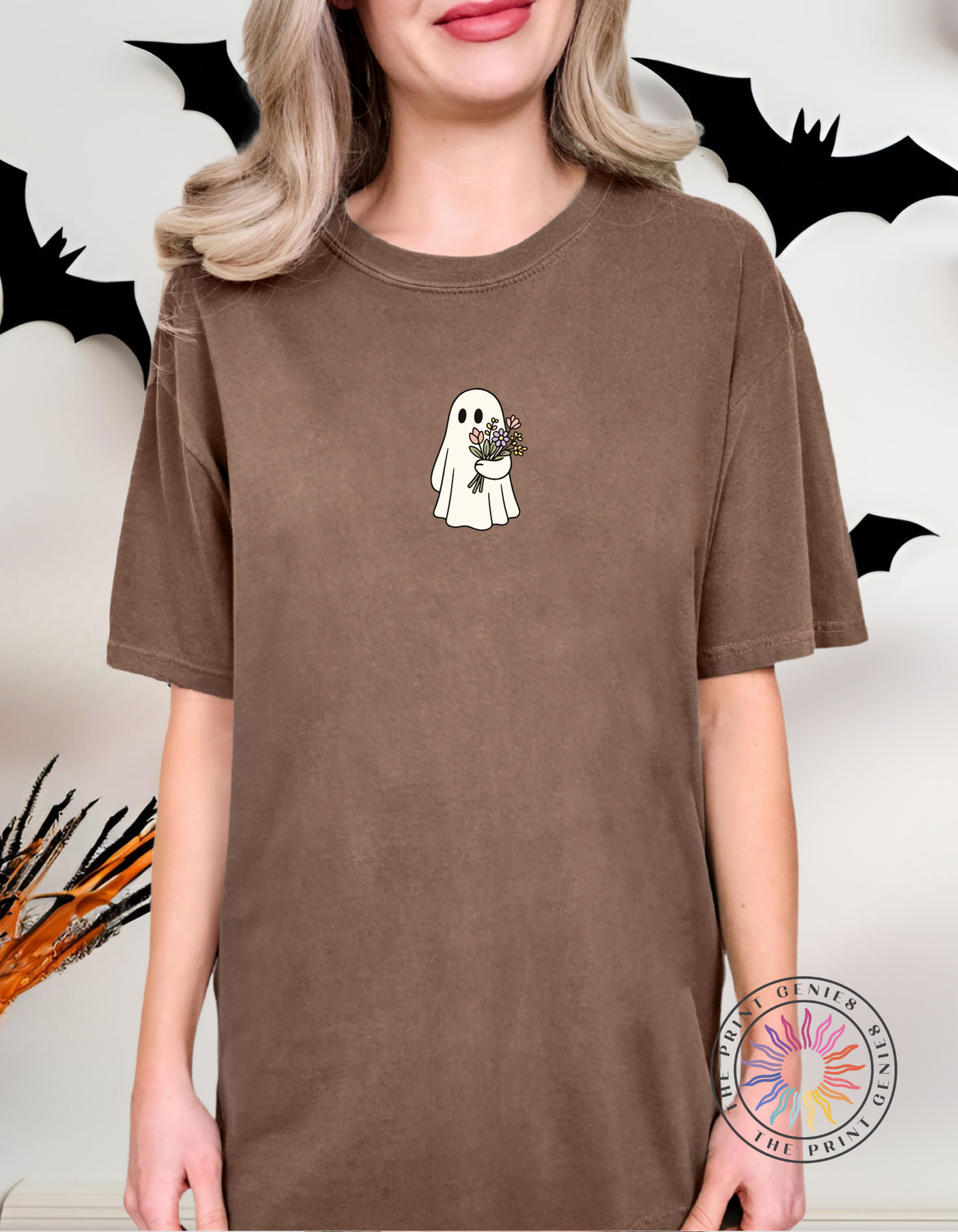 Bloomin' Boo Retro Ghost Tee