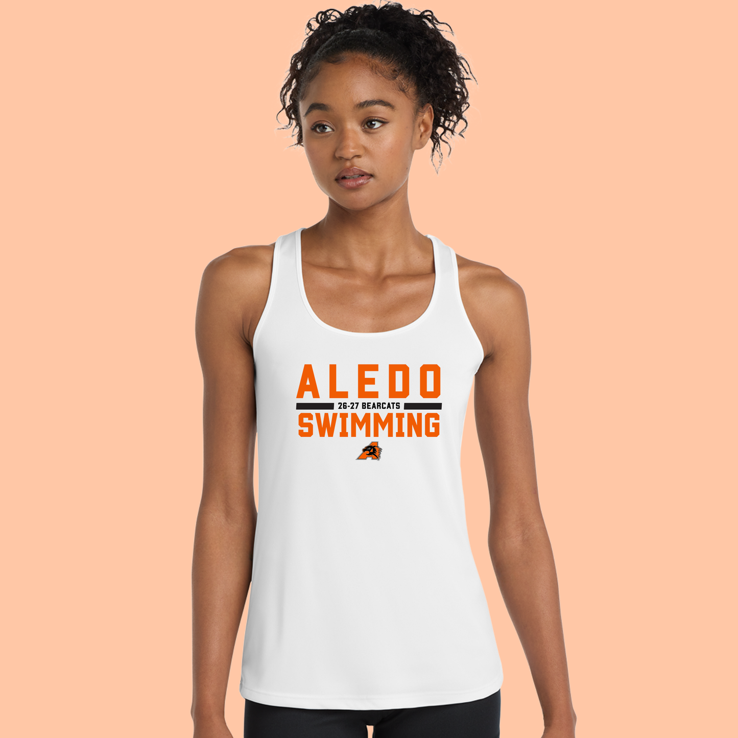 Aledo Swimming 26-27 Women's Dri-Fit Racerback Tank