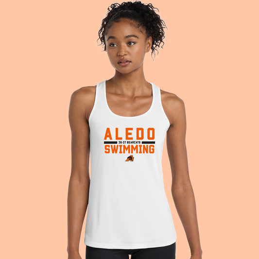 Aledo Swimming 26-27 Women's Dri-Fit Racerback Tank