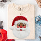Rosy Cheeks Santa Faux Yarn Tee
