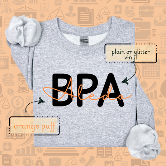 2025 Aledo BPA Puff Sweatshirt