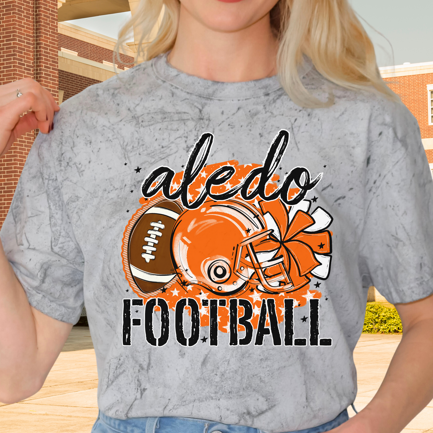 Custom Football Fan Tee