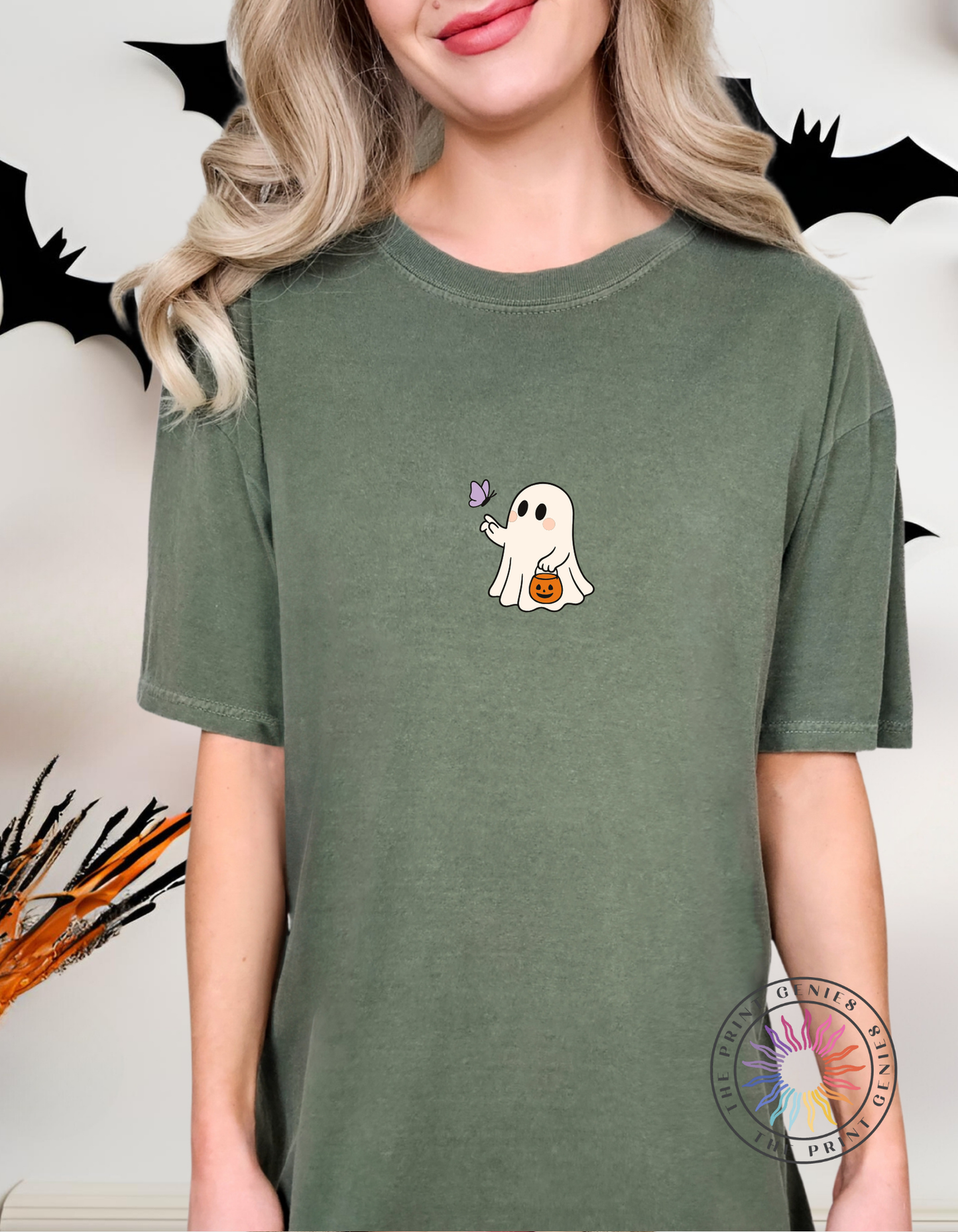 Sweet Haunt Butterfly Retro Ghost