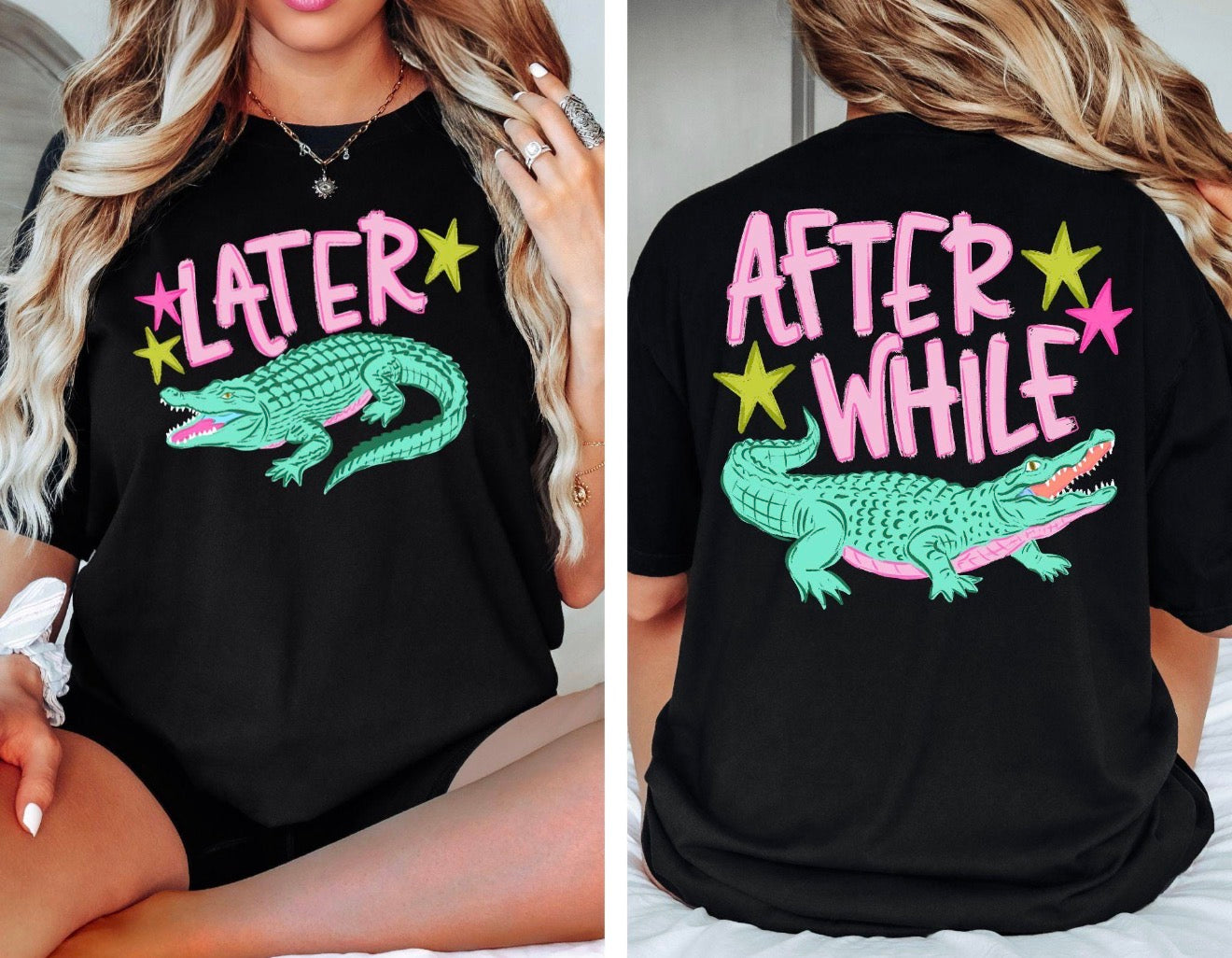 Later Alligator, After While Crocodile Tee