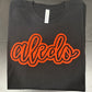 Aledo Script Pop Puff Tee