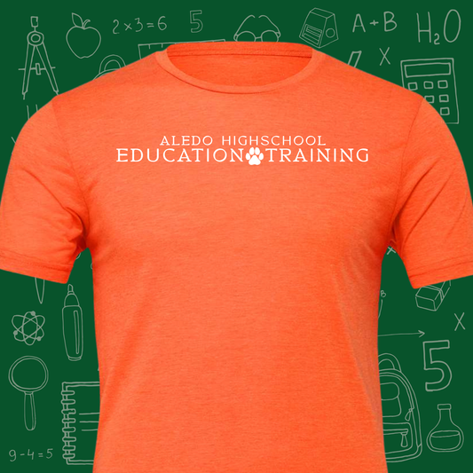 AHS Education Training Orange Tee