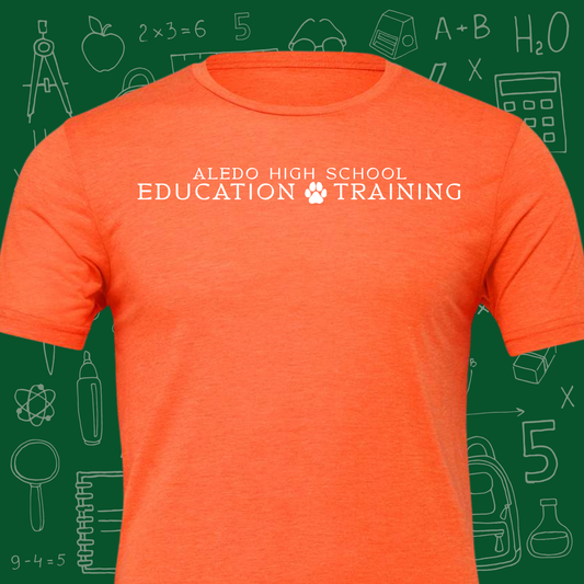 AHS Education Training Orange Tee