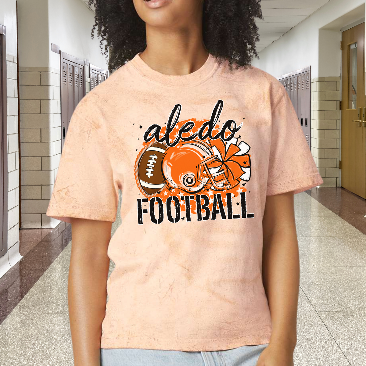Custom Football Fan Tee