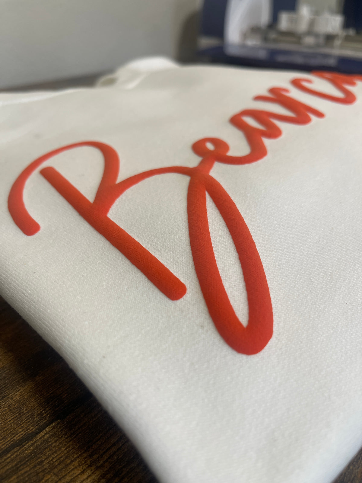 Custom 3D Puff Letter Crewneck Sweatshirt - YOU Personalize!