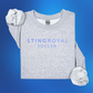 Heather Gray Sting Royal Soccer Sweatshirt